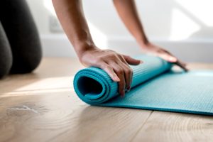 Yoga mat for Pilates and yoga